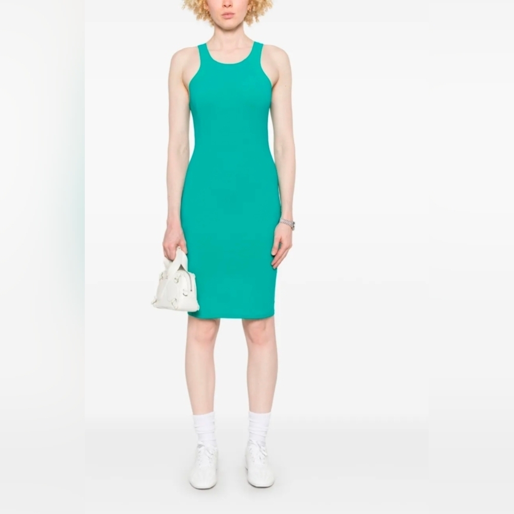 Love J Vibrant Teal Midi Dress